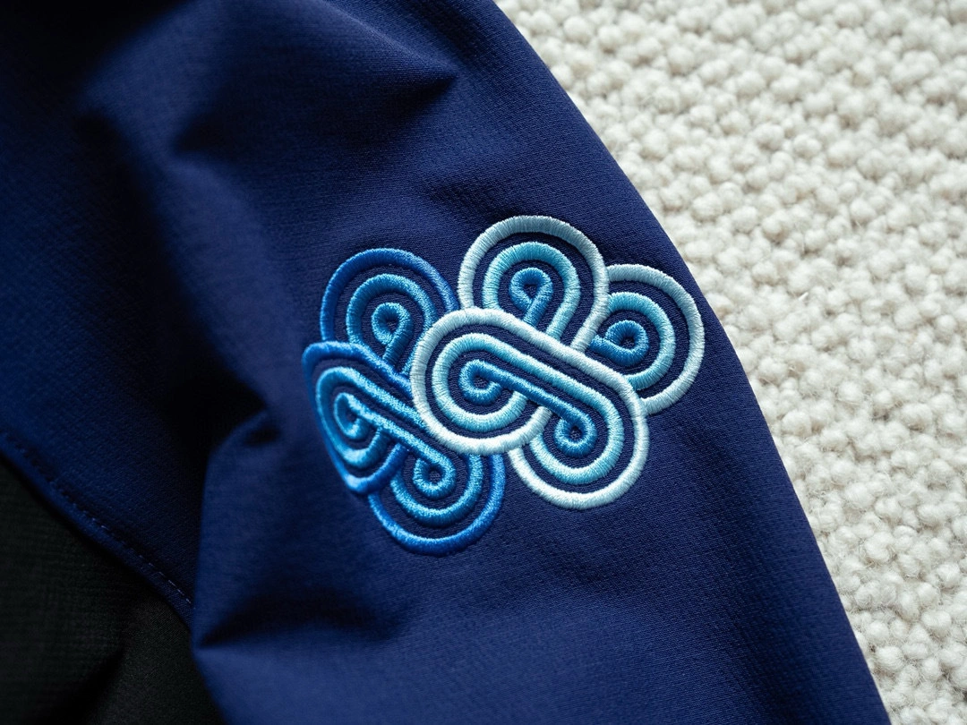 wg.luxury- 1r3t5ryx GAMMA 3.0 SONGTSAM HOODY embroidery item:E-F524I1934